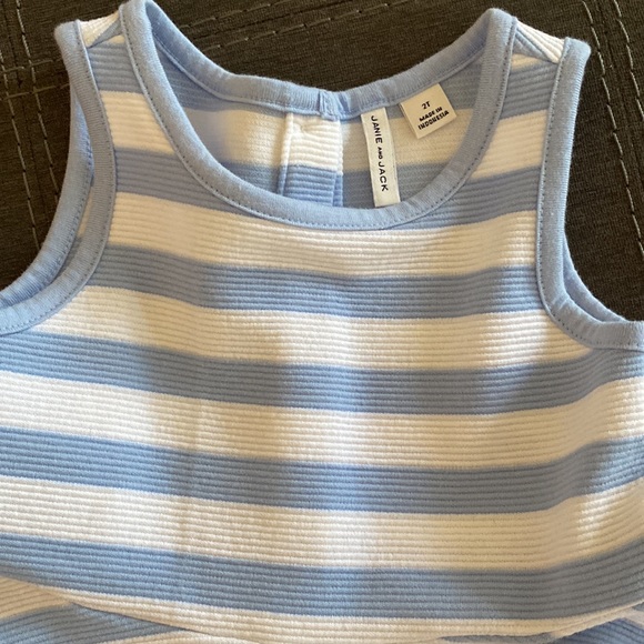 Stripped textured dress - Picture 2 of 3